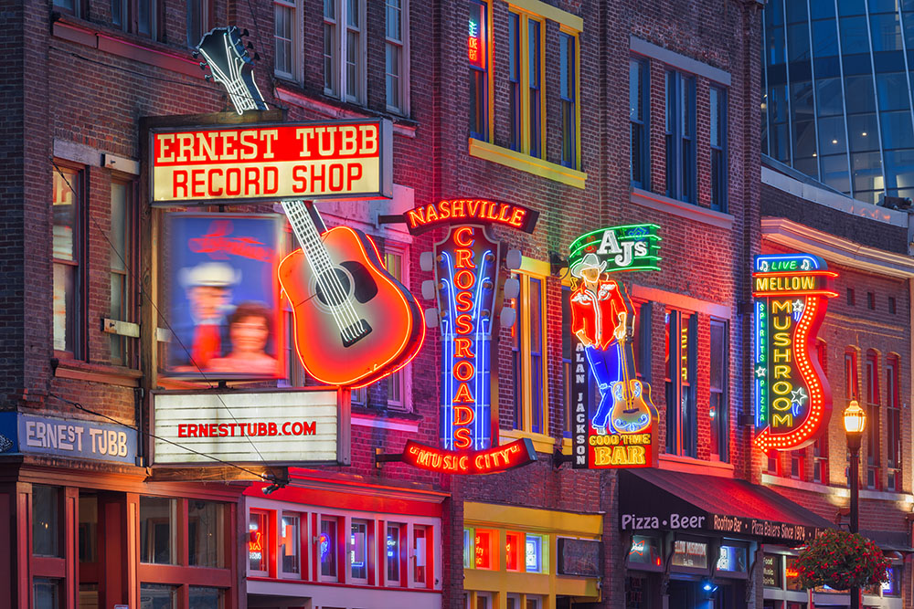 Lower Broadway, Nashville, TN, USA Estonia's Digital Nomad